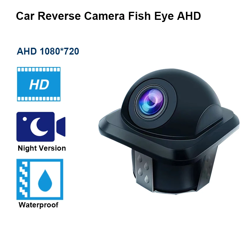 Backup Camera[ Switchable Button] Support AHD 1080P/720P/CVBS/PAL, 170° Wide Angle, Super Clear Night Vision, IP69 Waterproof Reverse Camera, Front/Side/Rear View Camera For Cars/Trucks/SUVs/Vans - View #11