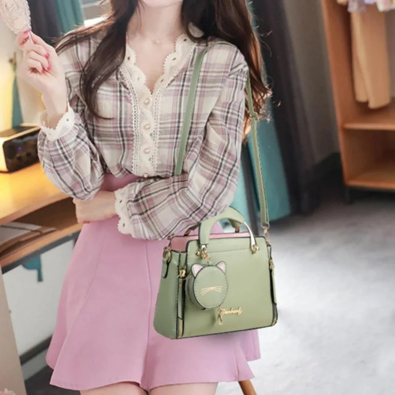 حقيبة كتف متقاطعة مع الجسم للنساء ، حقيبة يد متعدد...