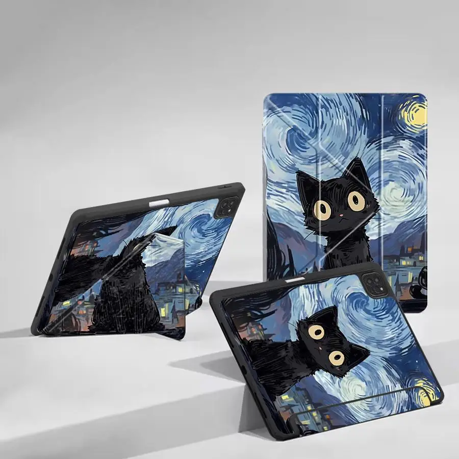 Starry Sky Tablet Case with Holder Cover