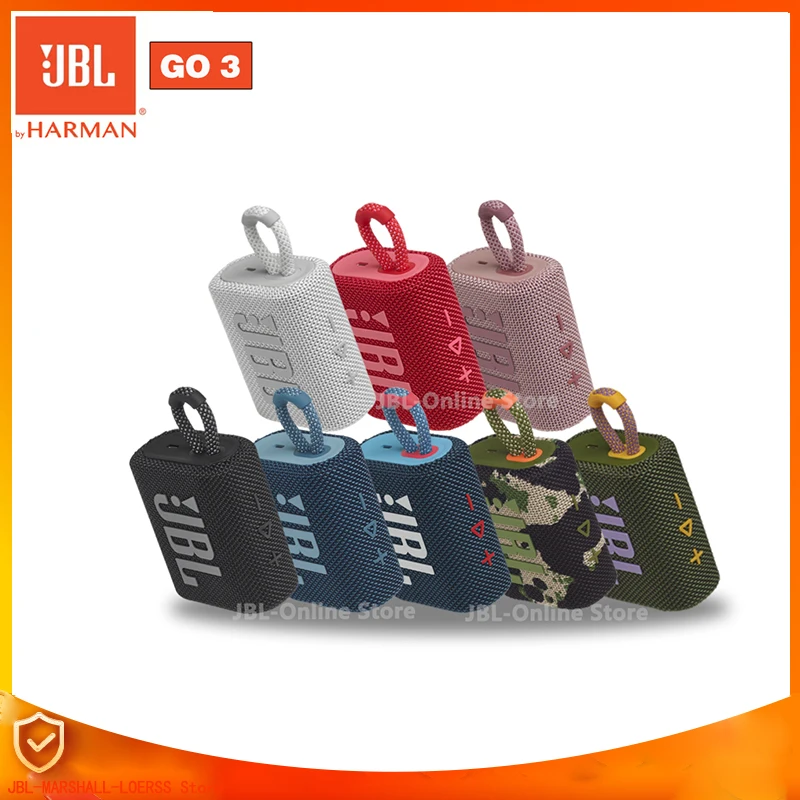 Портативный Bluetooth-динамик JBL GO 3 спортивная водонепроницаемая динамика