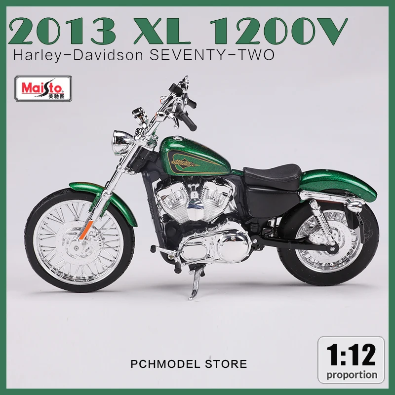 Maisto 112 HarleyDavidson 2013 XL 1200V SEVENTYTWO Diecast Alloy