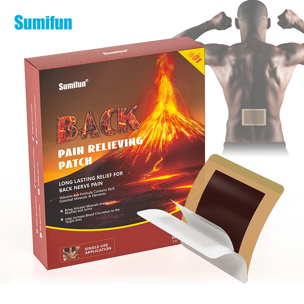 

1Box Sumifun Pain Relief Patch Rheumatoid Arthritis Knee Joints Ache Cervical Spine Lumbar Disc Analgesic Health Care Plaster