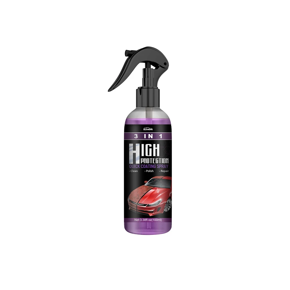 3 In 1 Quick Coating Spray High Protective Exterior Restorer Shield Coating Fast Paint Repair Supplies