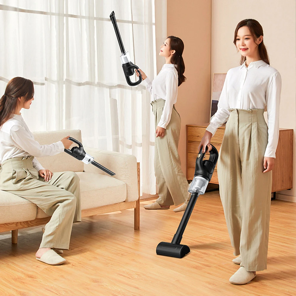 Portable Vacuum Cleaner Wireless Car Vacuum Cleaning 50000PA Cleaner for Home Car Dual Use Cleaning Tool