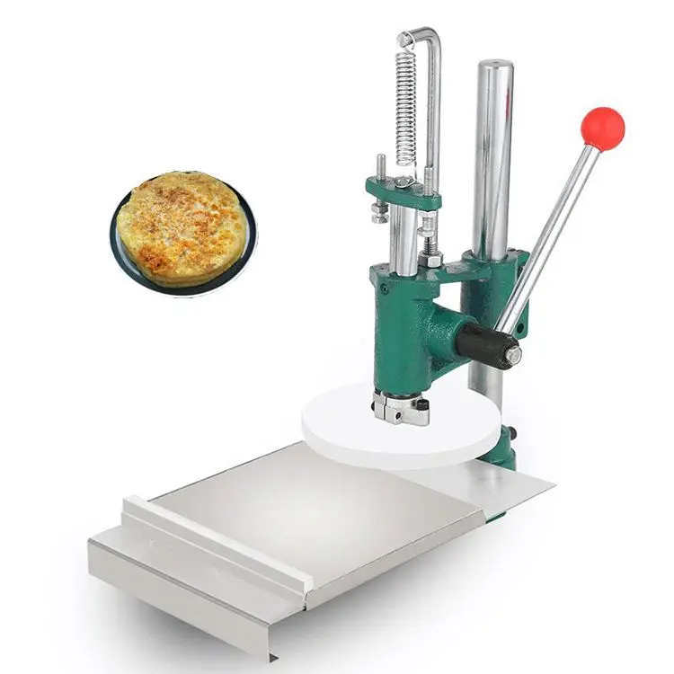 Most Popular Electric Make 12 Inch Pizza Dough Stretch Flatten Sheet Open Press Roller Dough Machine In India