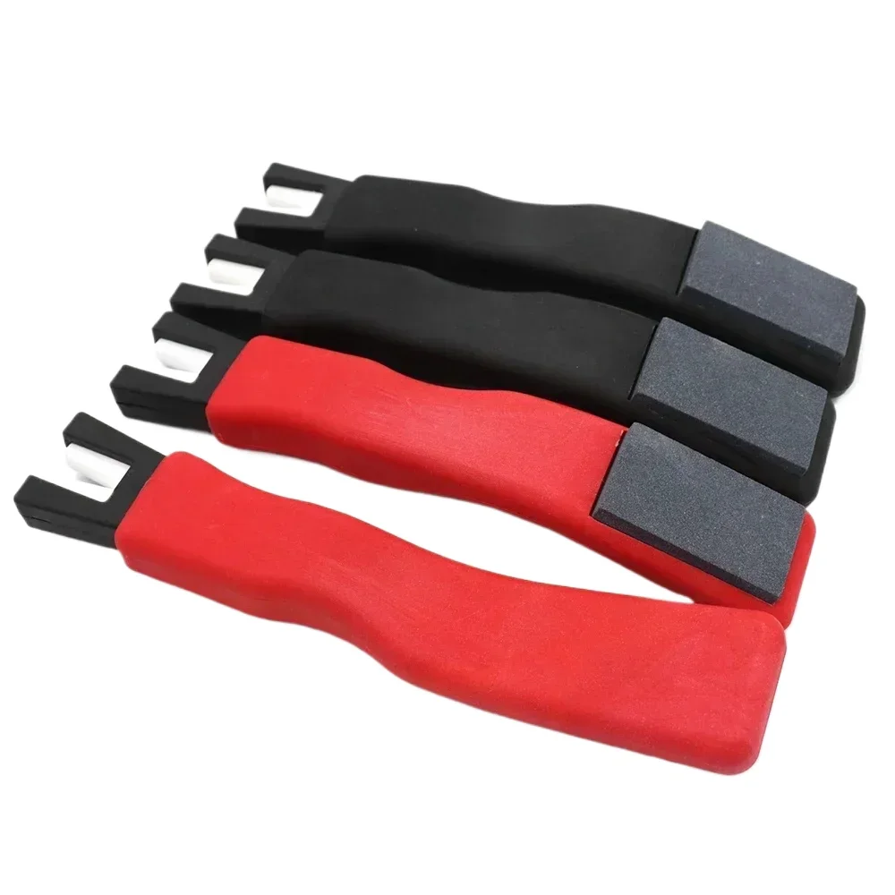 Ice Hockey Shoes Handheld Ice Skate Edge Blade Sharpener Sharpening Stone Tool for Hockey Skates Figure Skating Blade