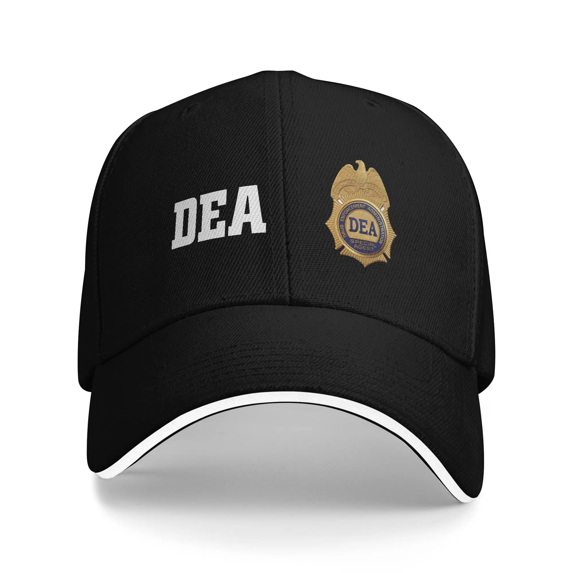 Neue Baseballkappe DEA US Federal Interdiction Agency Outfits für Männer und Frauen, Trucker-Mütze, Vintage-Kopfbedeckung, Geschenk