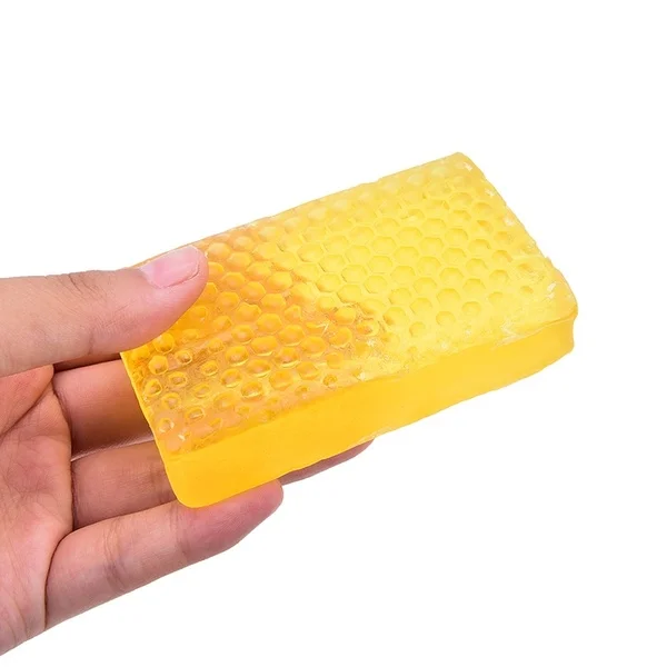100% hand made whitening peeling glutathione arbutin honey acid soap 105g