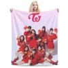 Kpop TWICE Girl Group All Season Fleece Blanket Throw Ultra Soft Flannel Blanket Digital Printed Premium Fluffy Fleece 6