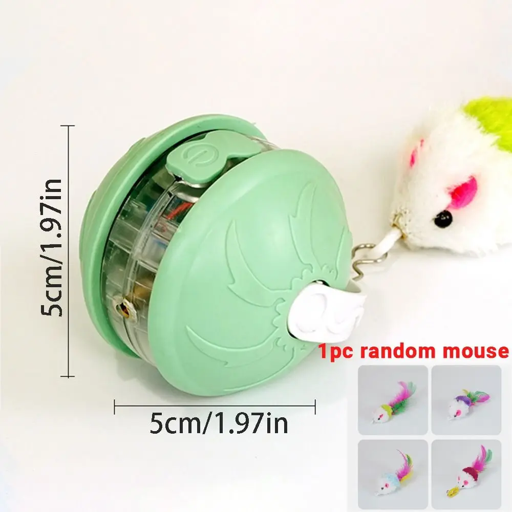 Creative Infrared Automatic Rolling Ball Voice Alert Low-Noise Automatic Teasing Cat Toys Bite-resistant USB Rechargeable