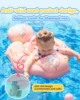 Baby Swimming Float Inflatable Dropshipping Baby Float with Canopy Infant Floating Ring Swimming Chest Floater Float Trainer 5