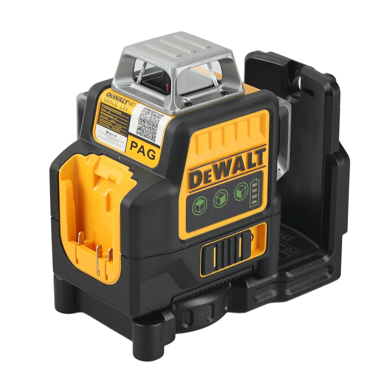 Dewalt DW089LG 3 Sides*360 Degree Vertical 12V Lithium Battery 12 Lines Laser Level Horizontal Green Meter Outdoor bare machine