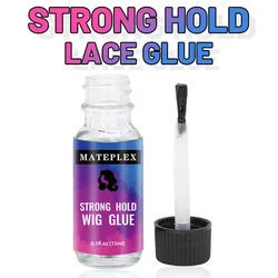 15ml Ultra Hold Lace Front Wig Glue Waterproof Hair Replacement Adhesive Invisible Wig Glue Strong Hold Bonding Glue for Toupee