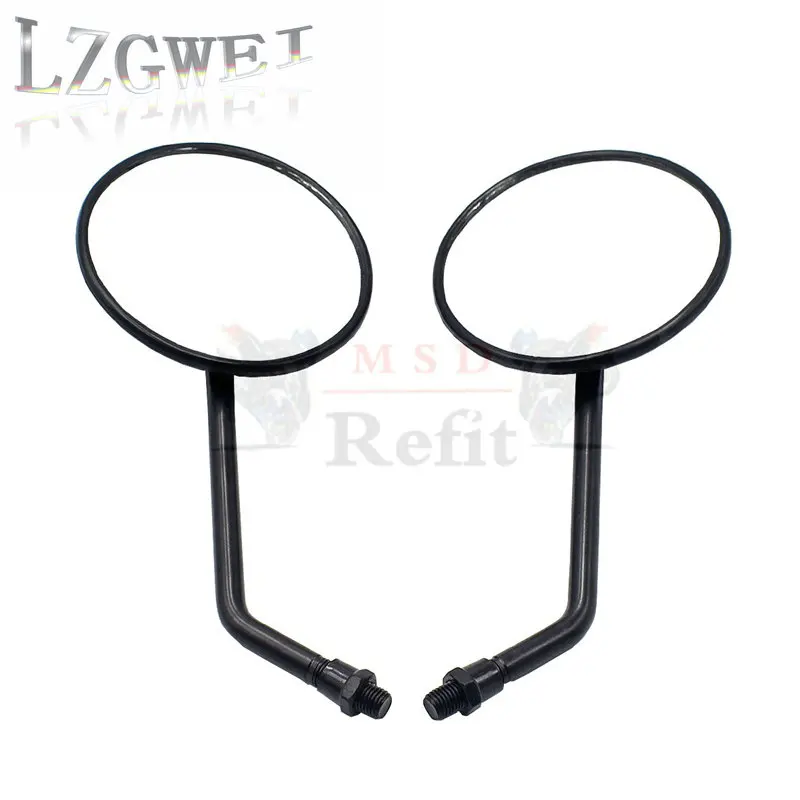 Specchi Retrovisori Moto 10Mm Specchio Laterale Tondo Per Yamaha Ttr 125 250 600 Ttr250 Tw225 Tw200