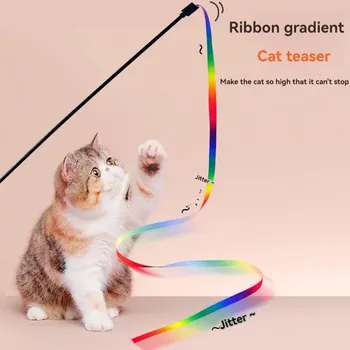 Interactive Cat Teasing Stick 1