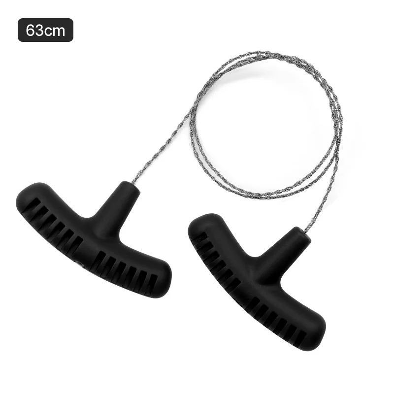 Description Picture 4 of itemStainless Steel Wire Saw Cutting Rope Chain Equipment For Emergency Travel Camping Hiking Outdoor Survive Tool