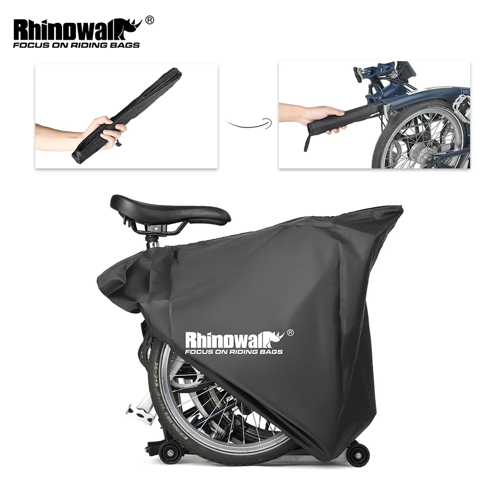 Rhinowalk Folding Bike Bag Cover Ultralight Bicycle Carry Storage Bag ...