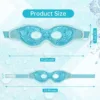 Ice Eye Mask Reusable Ice Pack for Eyes,Hot Cold Compress Gel Bead Cooling Eye Mask with Eye Hole,Perfect Gift For Birthday/Chri 2