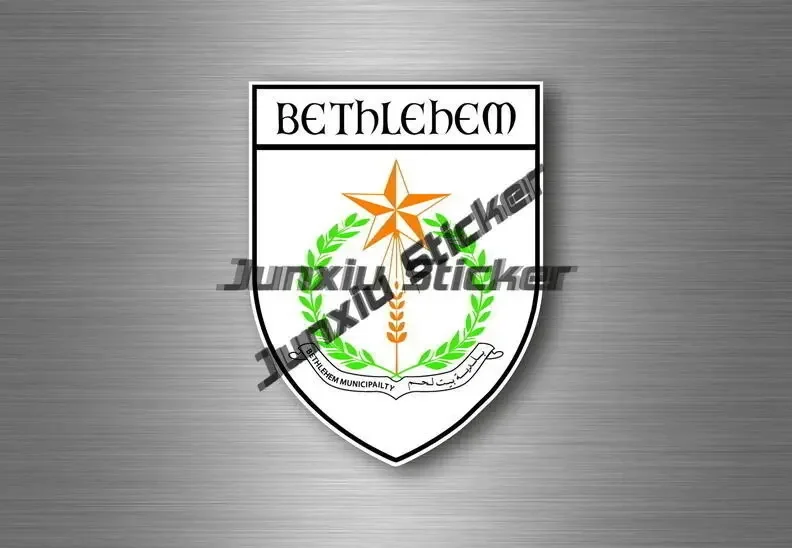 מדבקה ישראלית סמל דגל ישראל סמל סמל מזכרת ישראל ירושלים תל אביב חותם סמל אבזרים