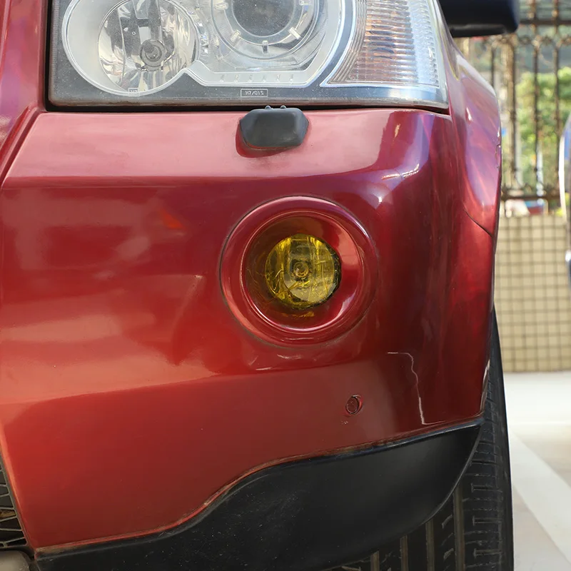 

For Land Rover Freelander 2 2007-2015 PVC Yellow Car Front Fog Lights Lights Film Sticker Trim Car Accessories
