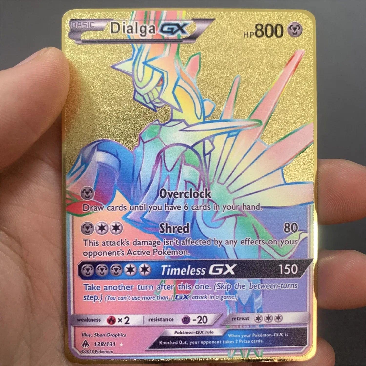 thumbnail image 1 of New 2024 Metal Card English Anime Charizard Arceus Mewtwo Blastoise Vmax GX V Letters Game Collection Cards Kid Toy Gift, 1 of 5