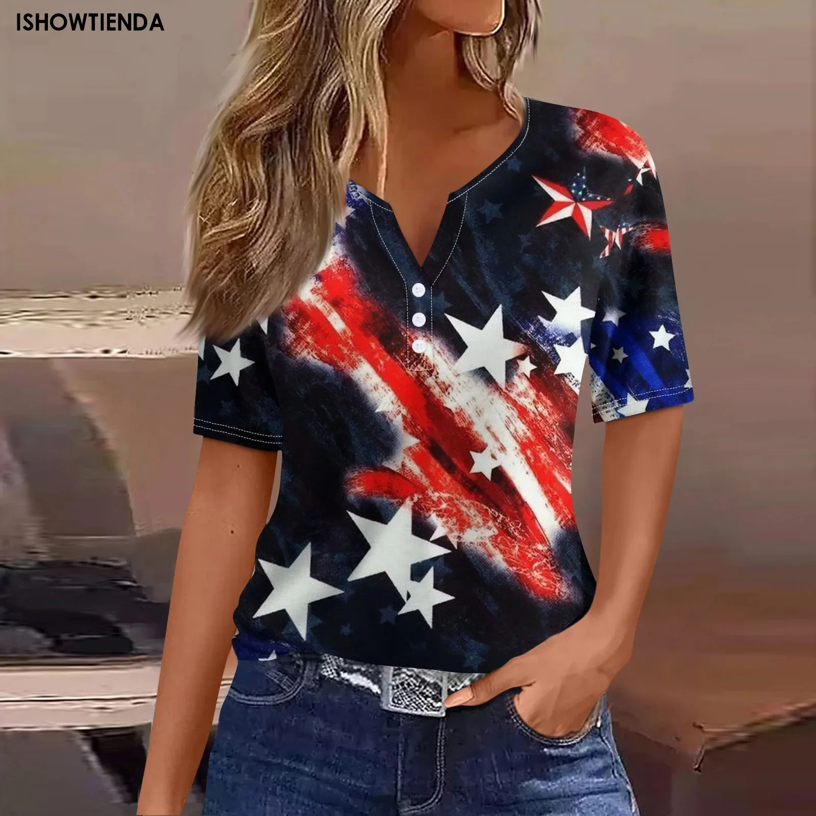 

Women S Long Sleeve Shirts Womens Z Tops V Neck Buttons Sexy Shirts Short Sleeve Dressy Blouses Geometric Print T Scrub T Shirt