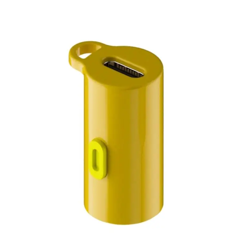 652F 휴대용 금속 USB C 손전등 비상 조명에 배터리가 필요하지 않음