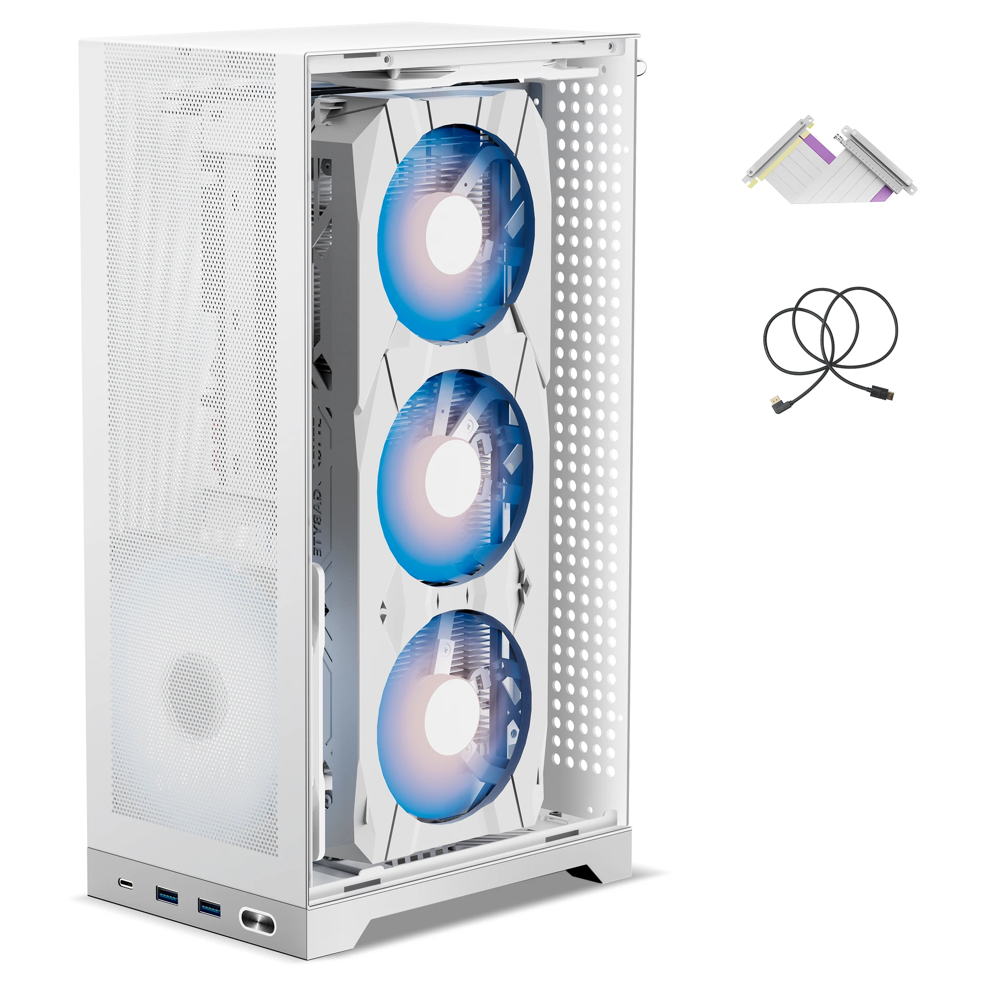 ShinySnake L300 Mesh ITX Case: 8.5L, 325mm GPU, SFX/SFX-L, PCIe