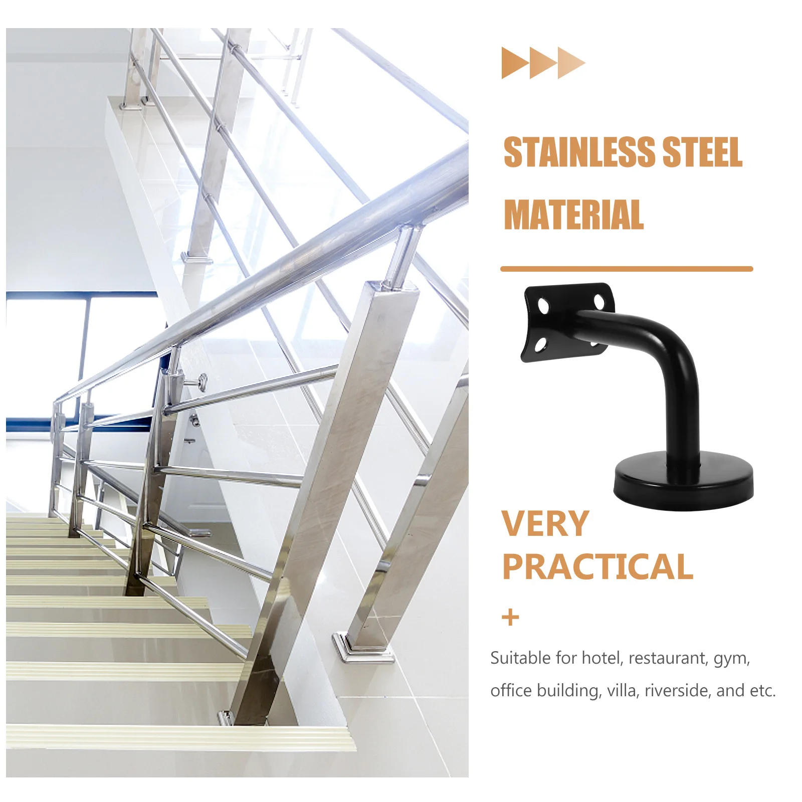 Рисунок 3 - настенные кронштейны из нержавеющей