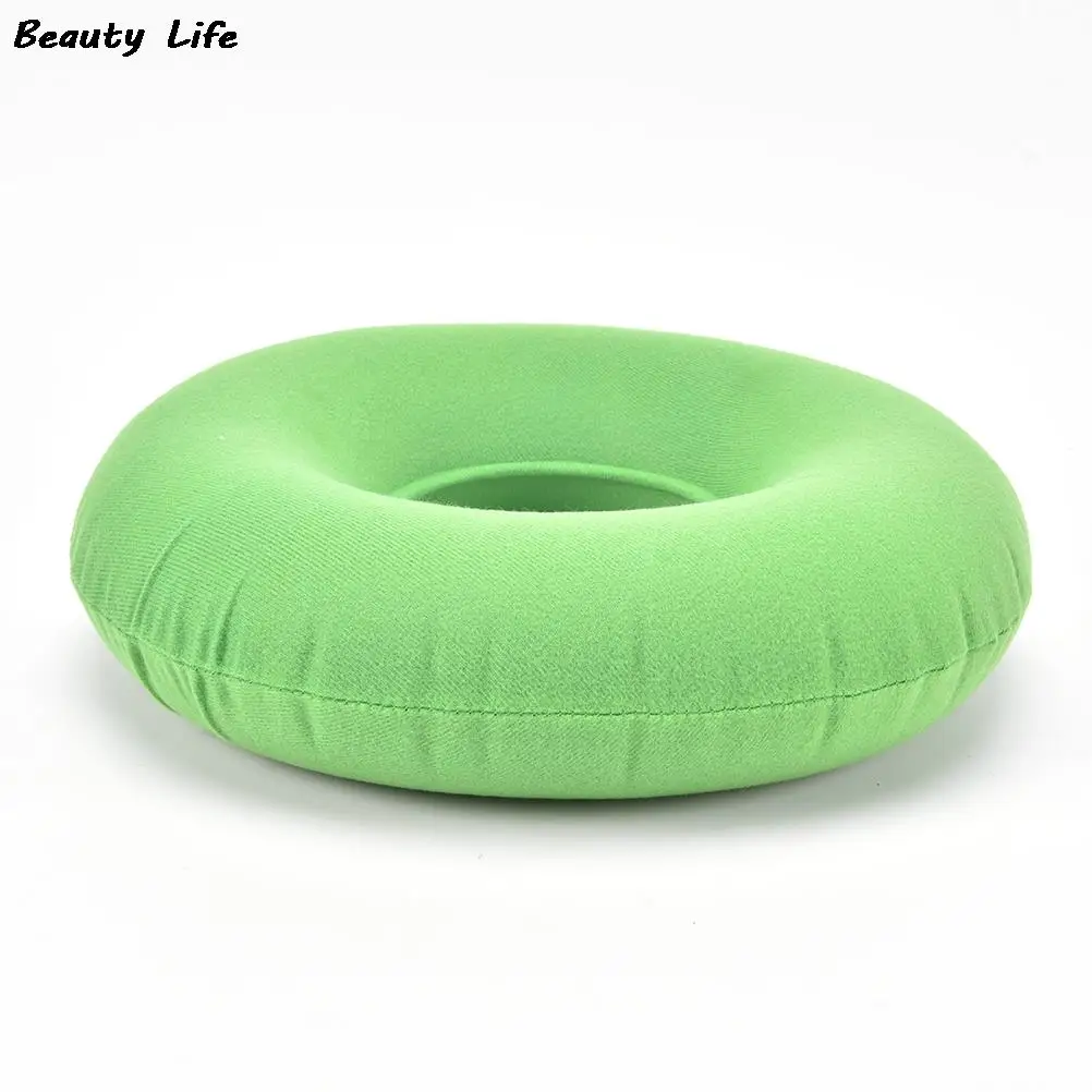 New Vinyl Seat Cushion Medical Hemorrhoid Pillow Sitting Donut Massage Pillow Inflatable Round Cushion