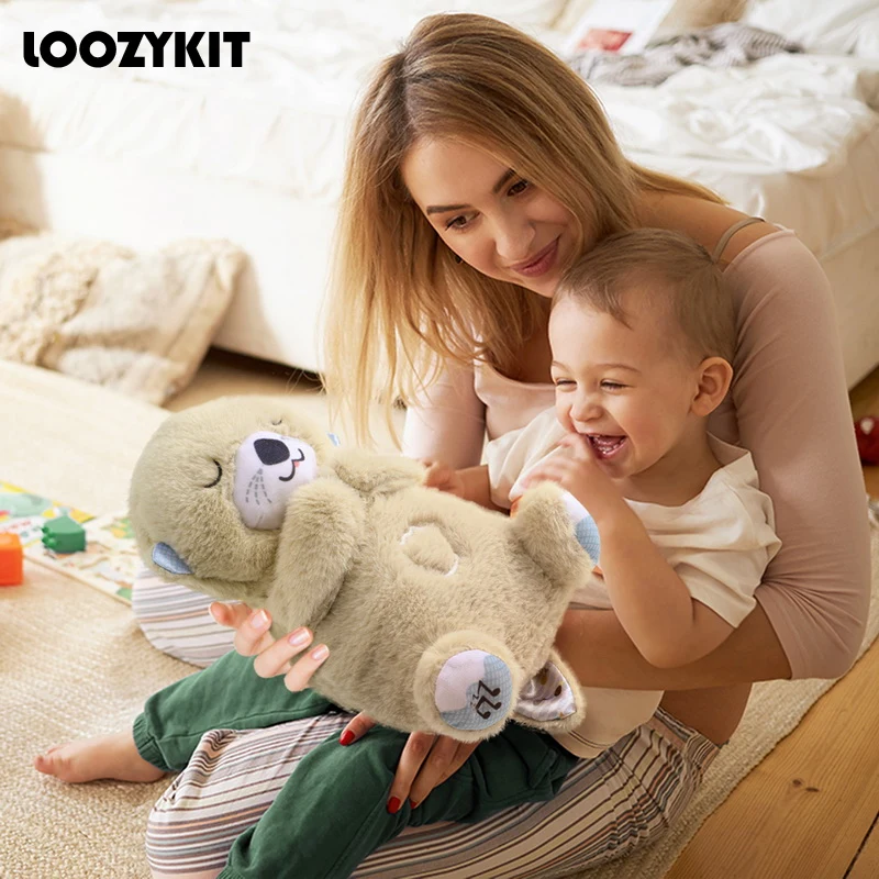 

Выдра для сна и игр Fisher-Price, музыкальная мягкая детская игрушка nimal, плюшевая игрушка для сна, для друзей, веселая, удобная детская игрушка
