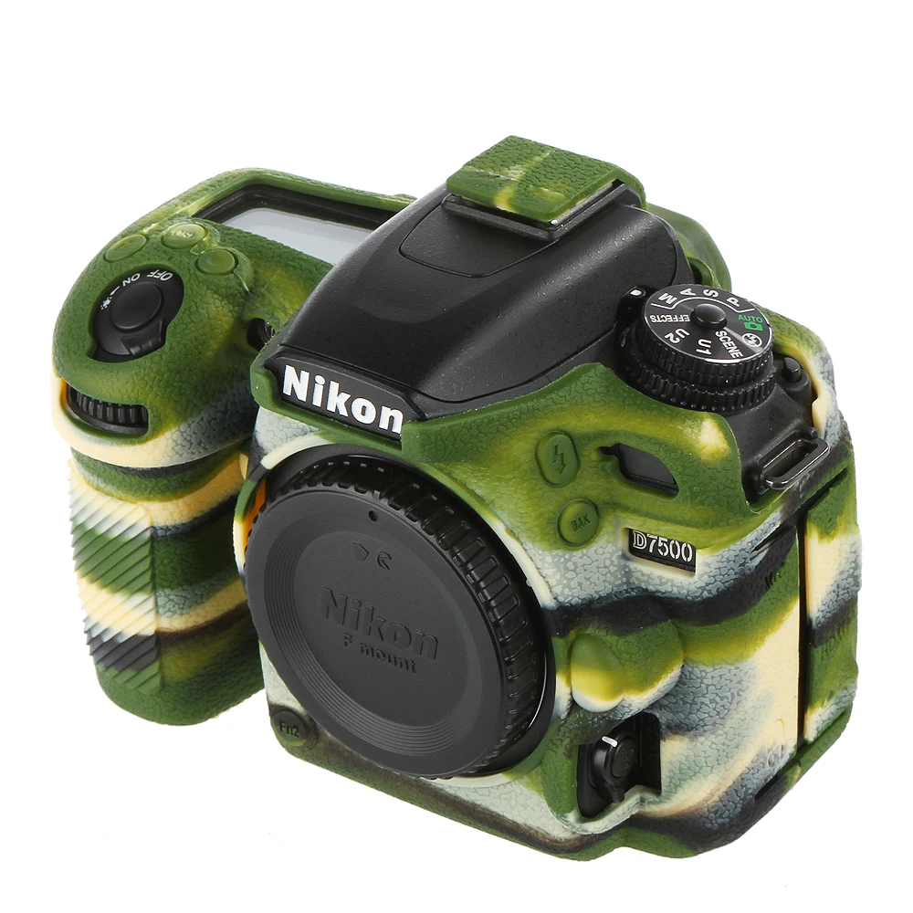 Per Nikon D7500 Dslr Custodia Protettiva Per Fotocamera Cover La Custodia Protettiva Per Fotocamera D7500 In Gomma Siliconica Morbida Di Alta Qualità