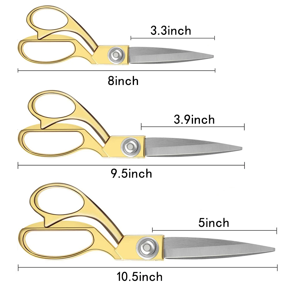 Tijeras de costura de tela de 9.5 pulgadas Tijeras de sastre