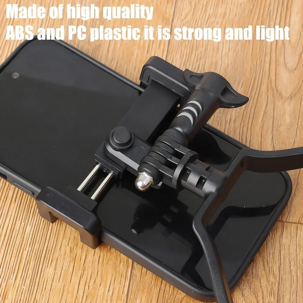 Hands-Free Phone Holder for POV/Vlog Video Recording & Filming - Neck Mount Accessory