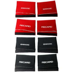 2pcs JDM BRIDE RECARO Racing Seat Cover Protect Tuning Side Pad Cushion Bucket (left and right)