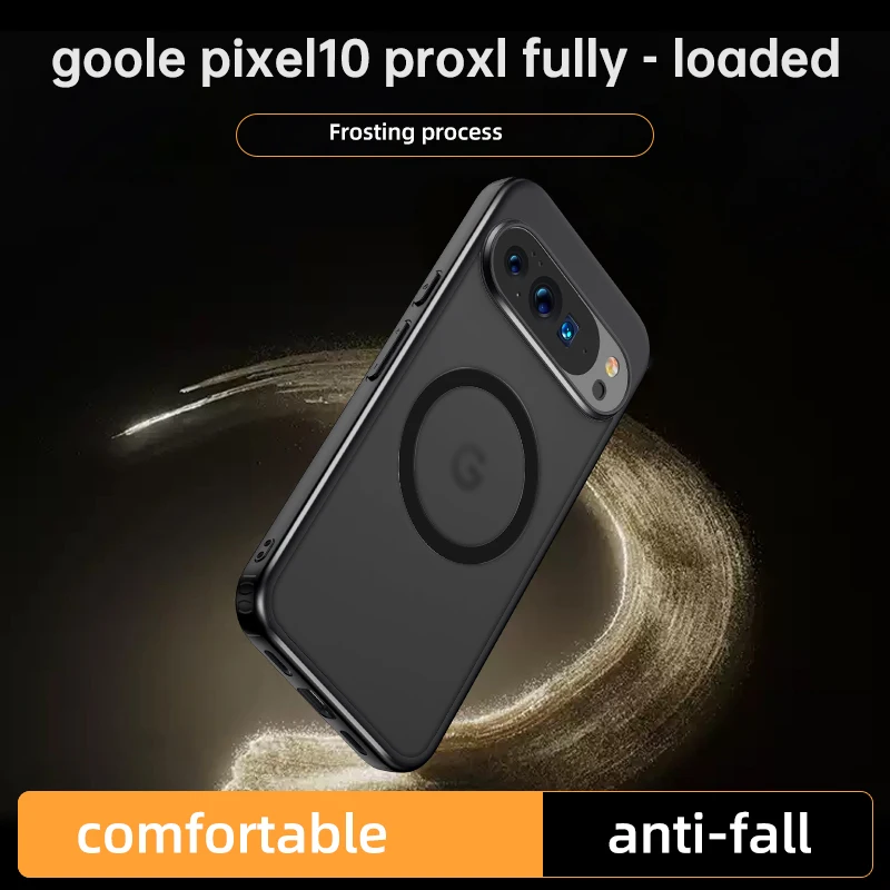 Luxury Simple Transparent Shockproof Phone Case with MagSafe Compatibility