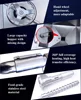 Commercial Oil Press 220V Stainless Steel Peanuts Walnuts Sunflower Seeds Oil Making Pressing Machine Food Processor 6