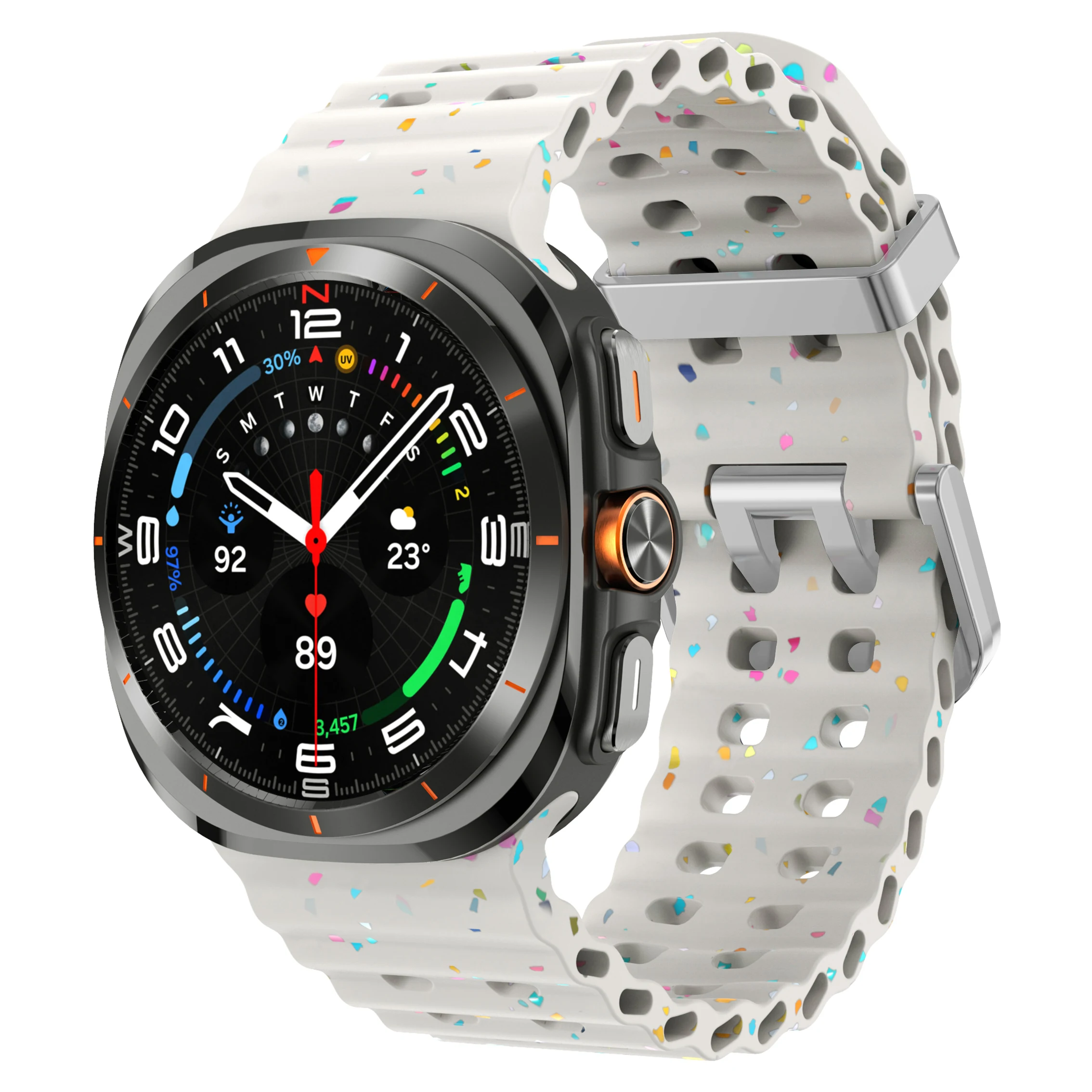 Silicone Breathable Marine Strap Wristband Bracelet