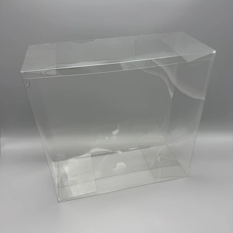 Crystal Clear PET Plastic Storage Display Box for First Generation Game Console