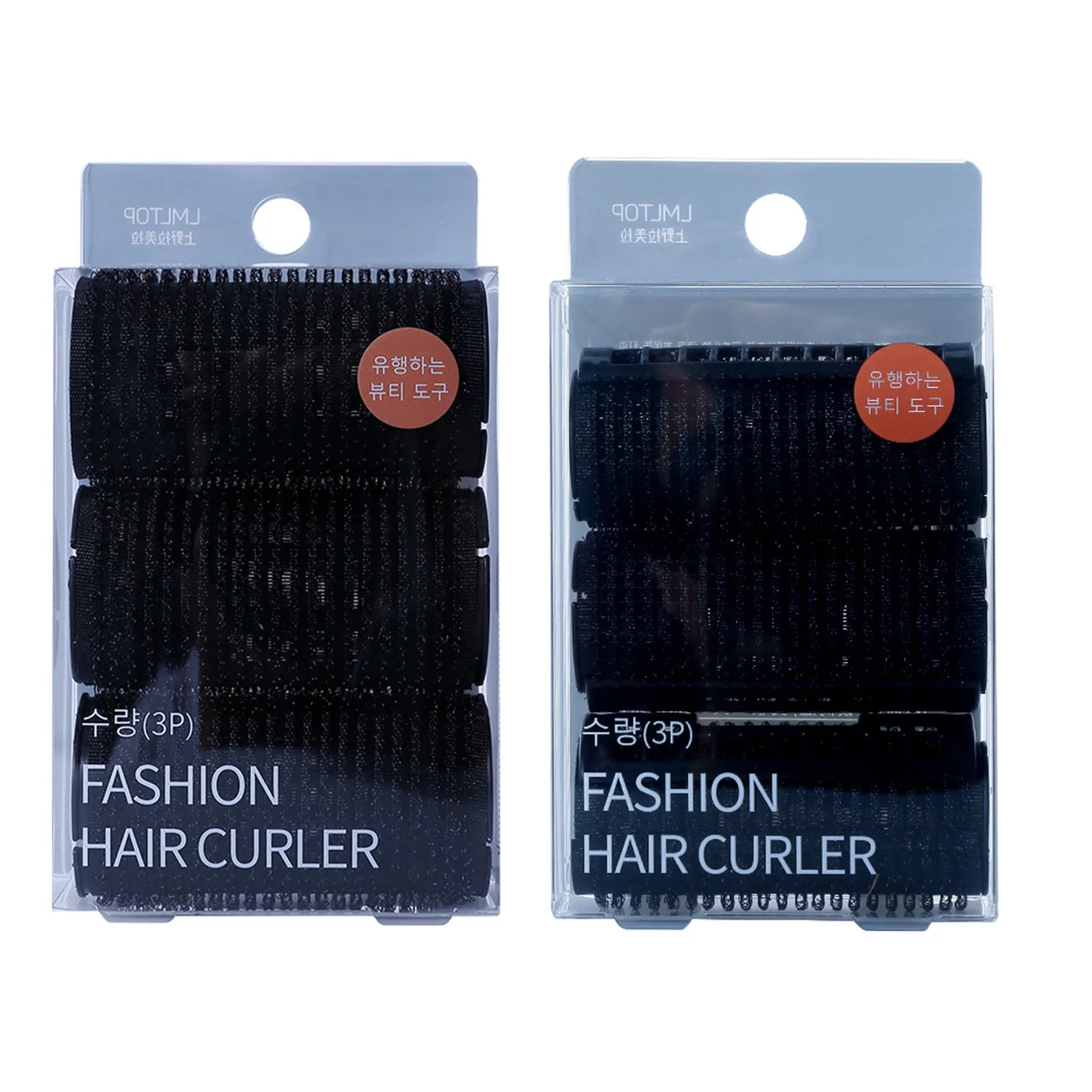 

3 Pcs Air Bangs Fluffy Curling Roller Self Grip Hair-Protecting Practical Tool for Hair Styling Home DIY Use