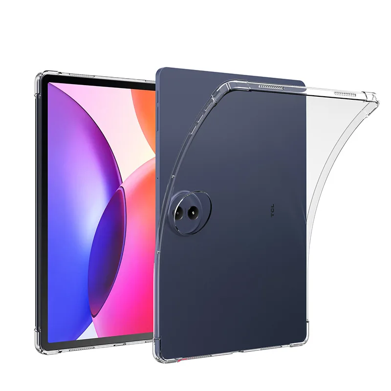 Durable Clear Shockproof TPU Tablet Cover - Transparent Protective Skin