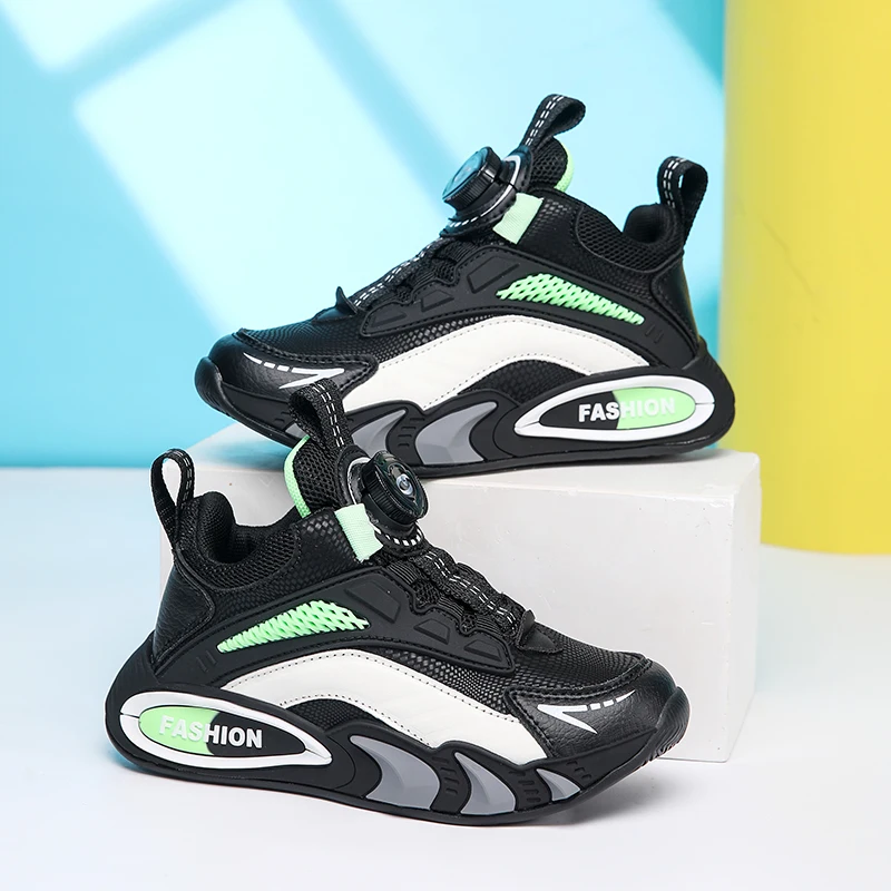 

Boys Girls Sneakers Lightweight Anti-Slip Breathable Mesh Comfort Unisex-Child Sports Running Walking Athletic Shoes for Kids