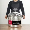 Extra Large 53 Quart / 50 Liter Professional Pressure Cooker Heavy-Duty Aluminum Construction with Multiple Safety Systems 2