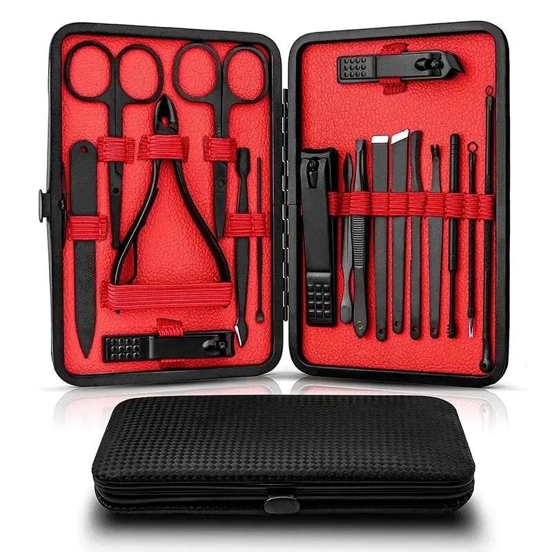7pcs-24pcs Professional Nail Clippers Kit Ultra Sharp Fingernail and Toenail Cutters Men and Women Sturdy Pedicure nail scissors set nail clipper set nail care kit manicure pedicure kit manicure nail clipper set manicure sets manicure set nail clippers kit nail clipper nail clippers toe nail clipper