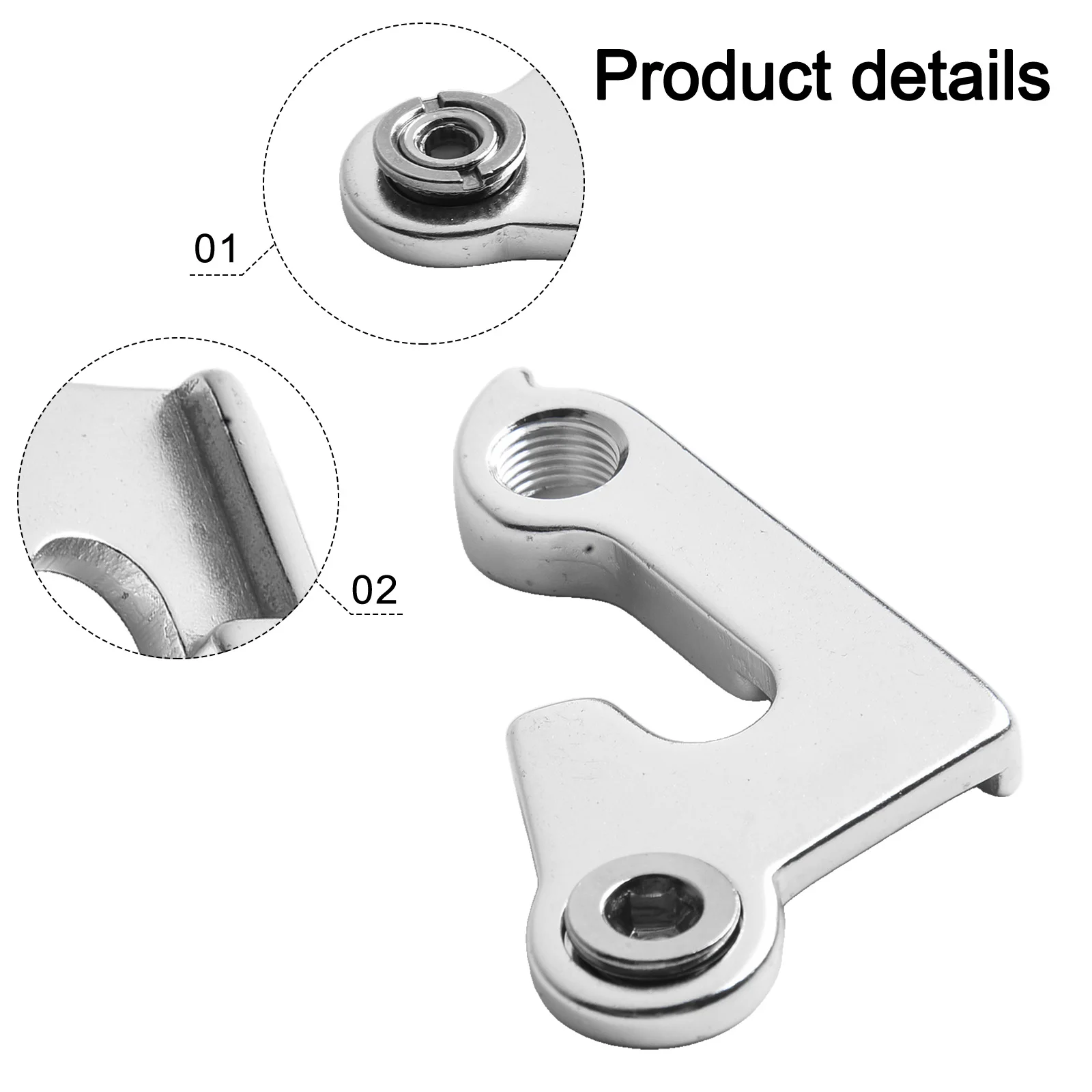 Aluminium Alloy Bicycle Bike Derailleur Hanger Hanger Tail Hook Accessories GT-LTS #2000 Bike Tail Hook Equipment Parts