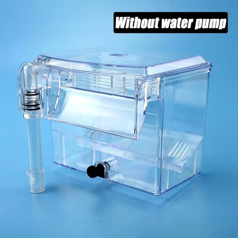Clear Fish Tank Breeding Hatchery House Incubator Aquarium Transparent Breeder Isolation Hanging Box Reptile Turtle