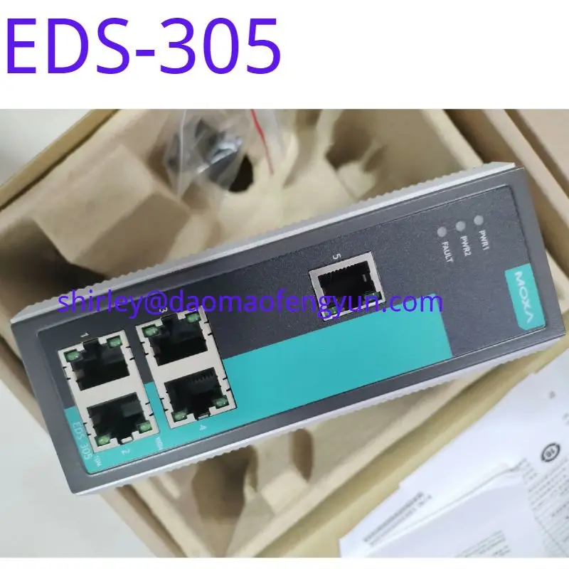 

Brand New Original MOXA EDS-305 v2.2 Switch 5-Port Unmanaged Industrial Ethernet Switch