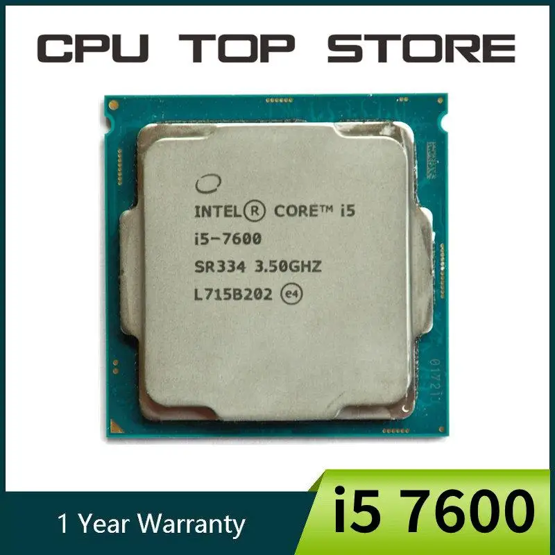 

Четырехъядерный процессор Intel Core i5 7600, 3,5 ГГц, 6 Мб, 65 Вт, LGA 1151