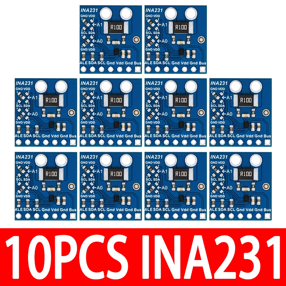 Bi-Directional Current and Power Monitoring Sensor Module with IIC I2C Interface