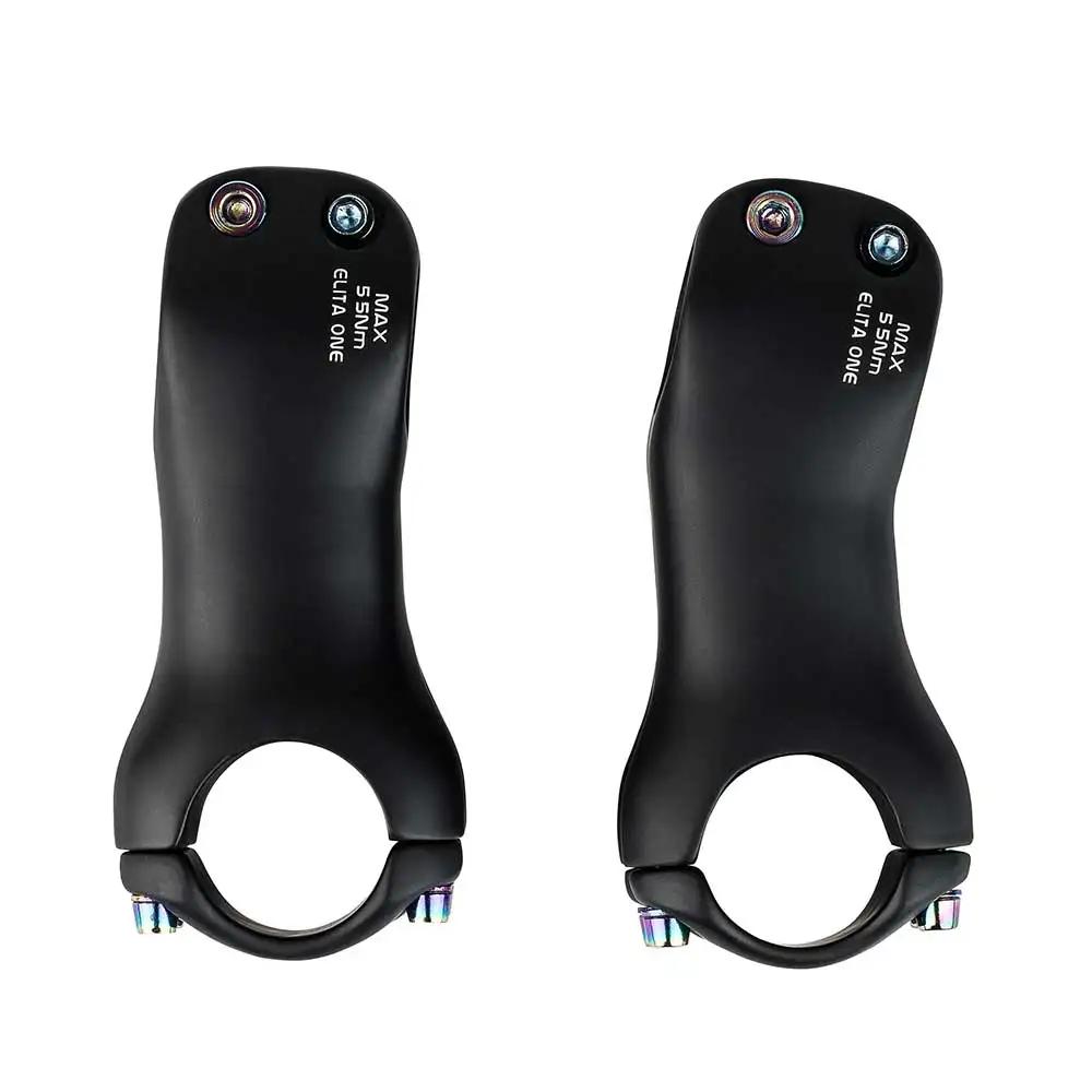 Bicycle Stem Carbon 31.8mm MTB/ Road Bike 6/17 Degree Positive/Negative Suitable for carbon fiber handlebars